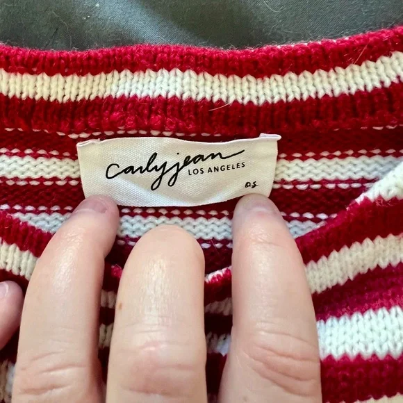 Carly Jean Los Angeles Wesley Sweater RARE - Picture 4 of 5
